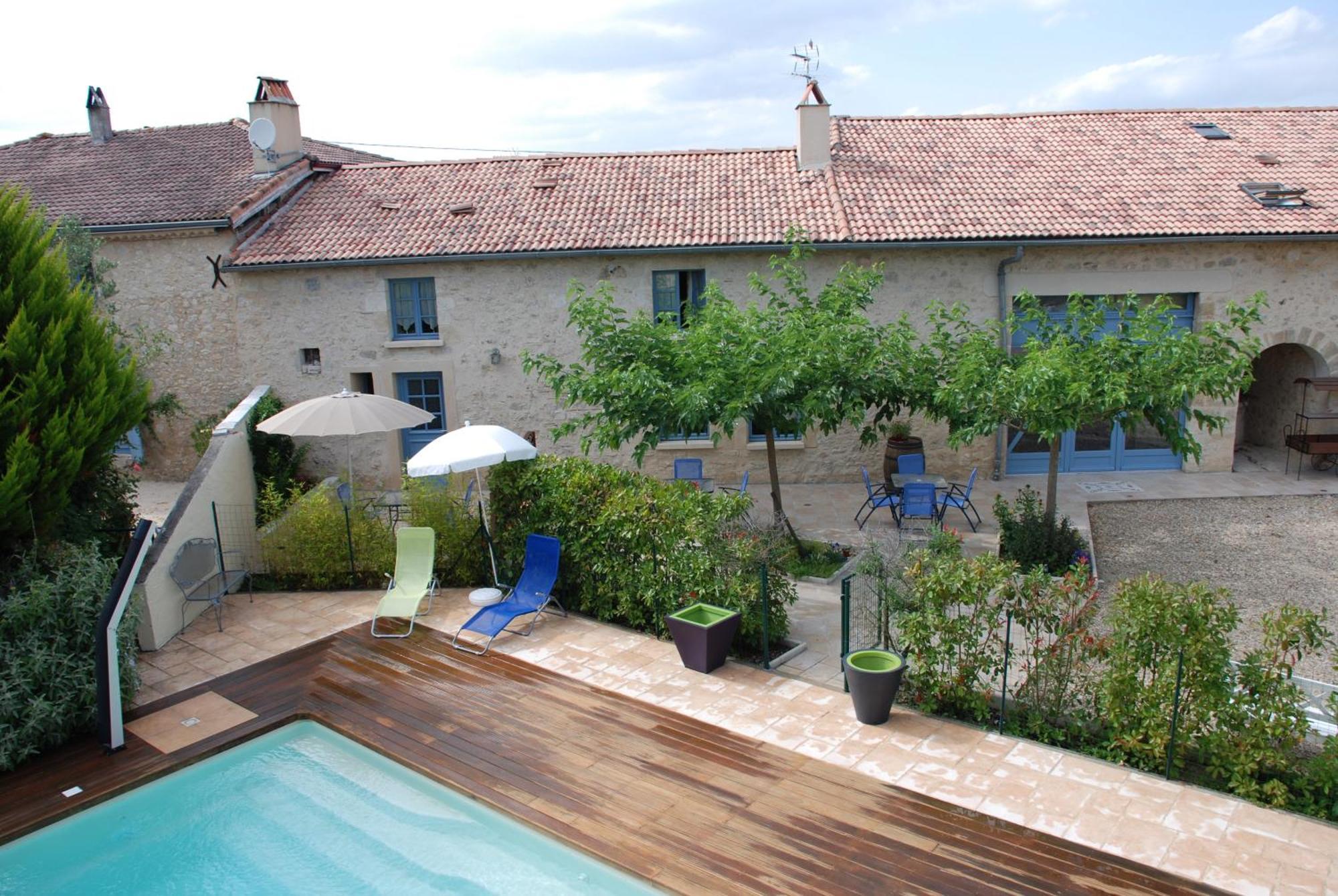 Chambres D'Hotes Du Clos Semper Felix Sainte-Bazeille Exteriér fotografie