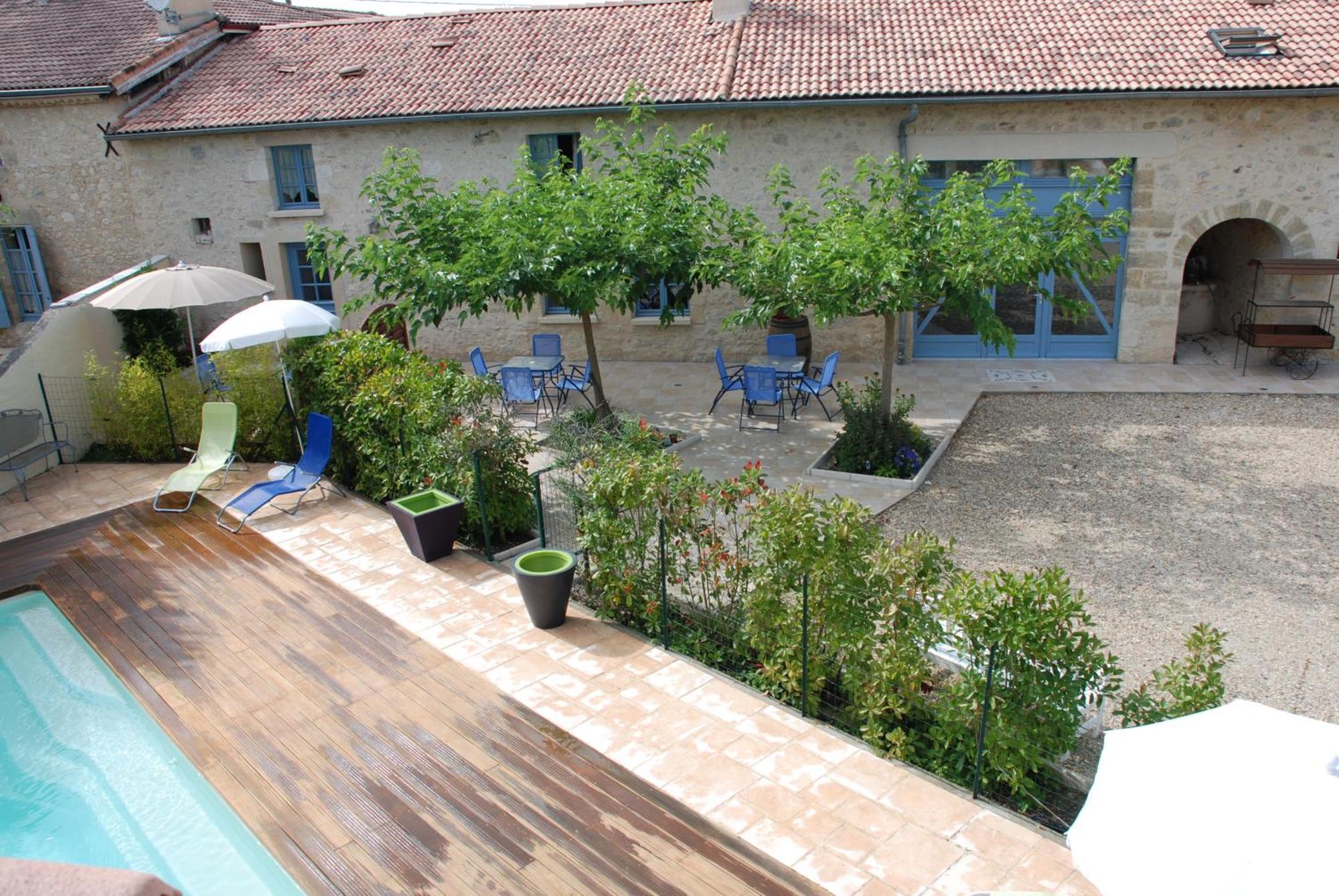 Chambres D'Hotes Du Clos Semper Felix Sainte-Bazeille Exteriér fotografie