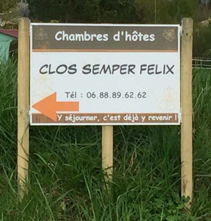 Chambres D'Hotes Du Clos Semper Felix Sainte-Bazeille Exteriér fotografie